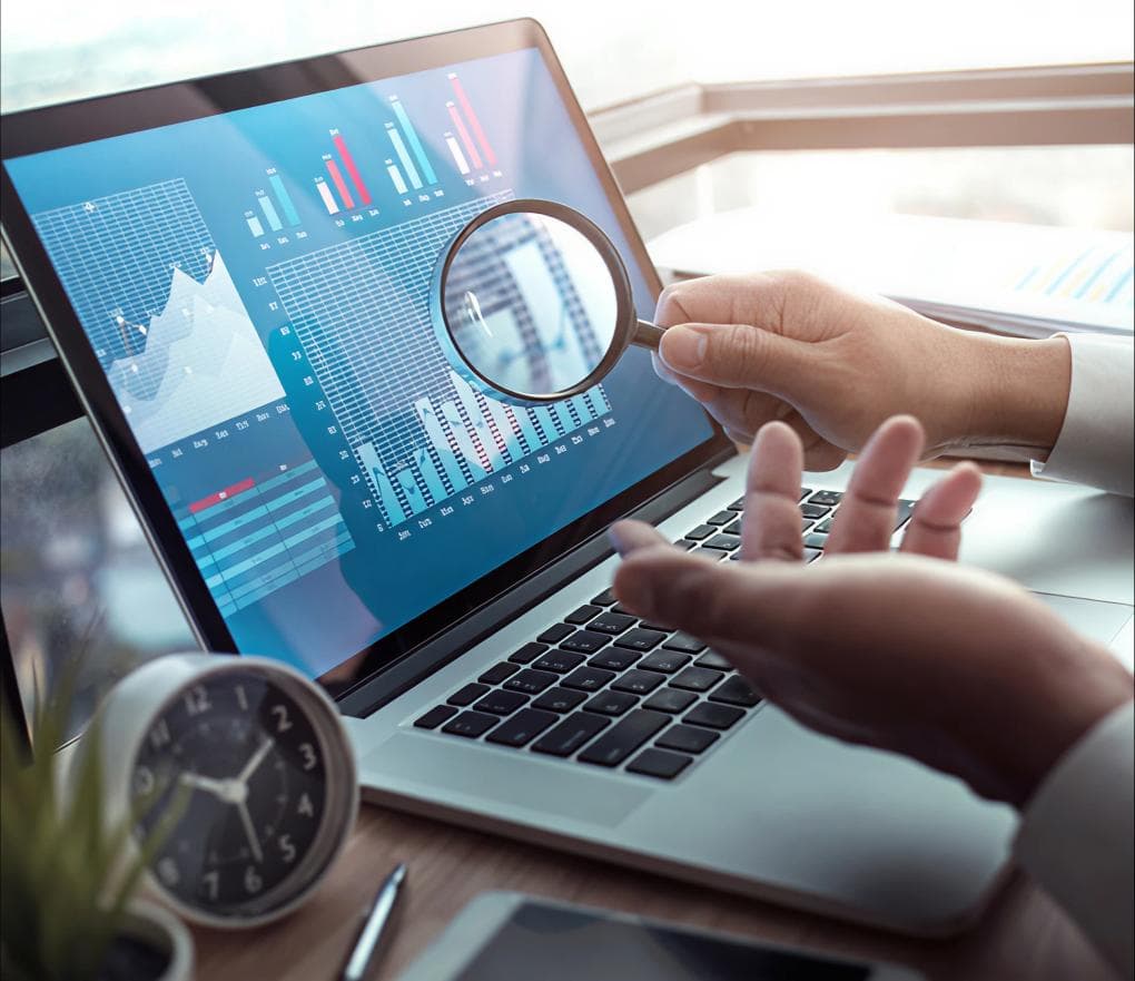 Insurance professionals using technology