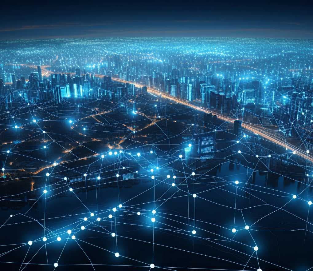 Telecom professionals using technology